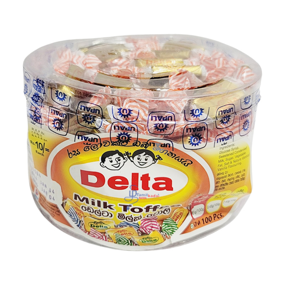 Delta Toffee (100 Pcs)-Sri Lanka-டெல்டா டோபி