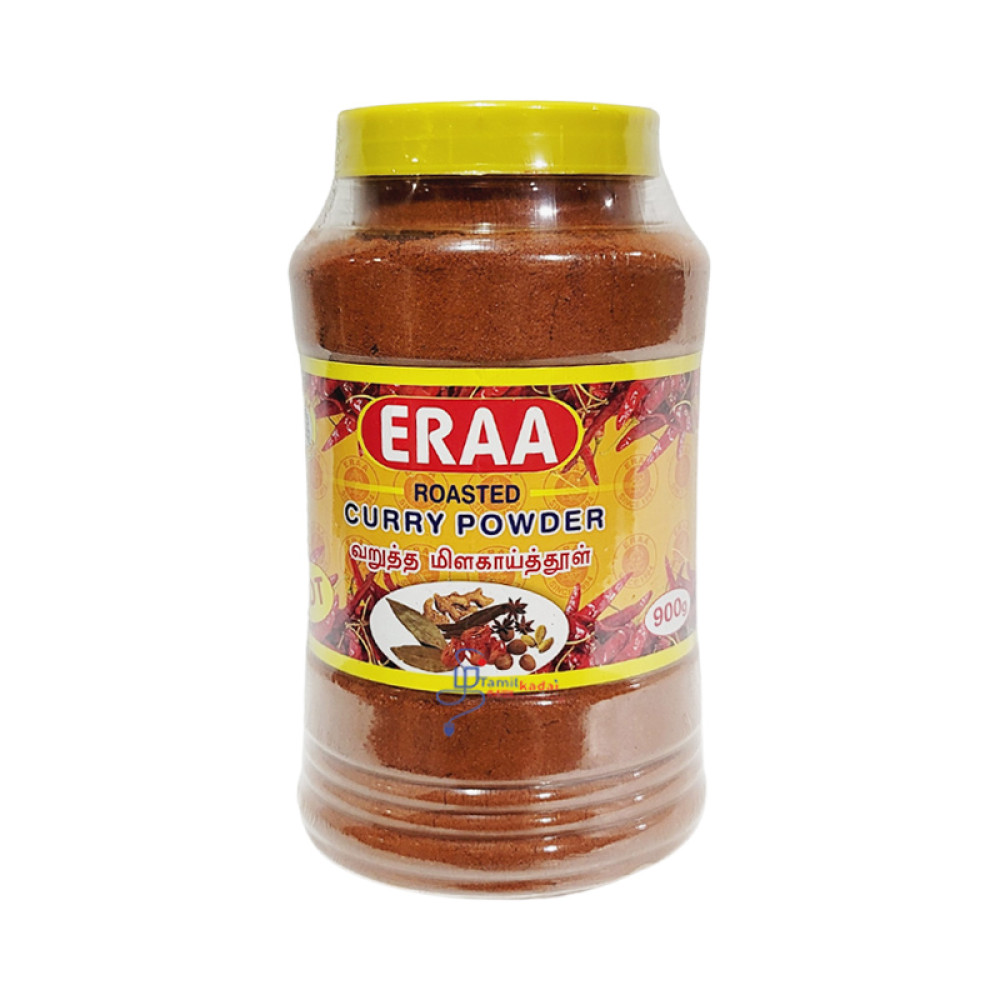 Roasted Curry Powder - Hot (900g) - Eraa - Bottle - வறுத்த மிளகாய்த்தூள்