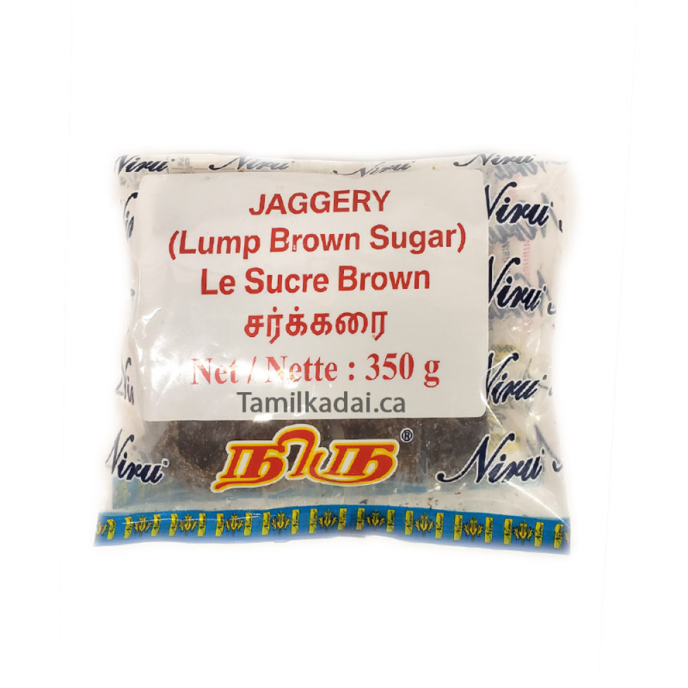 Jaggery Dark cubes (350 g) - Niru - சர்க்கரை