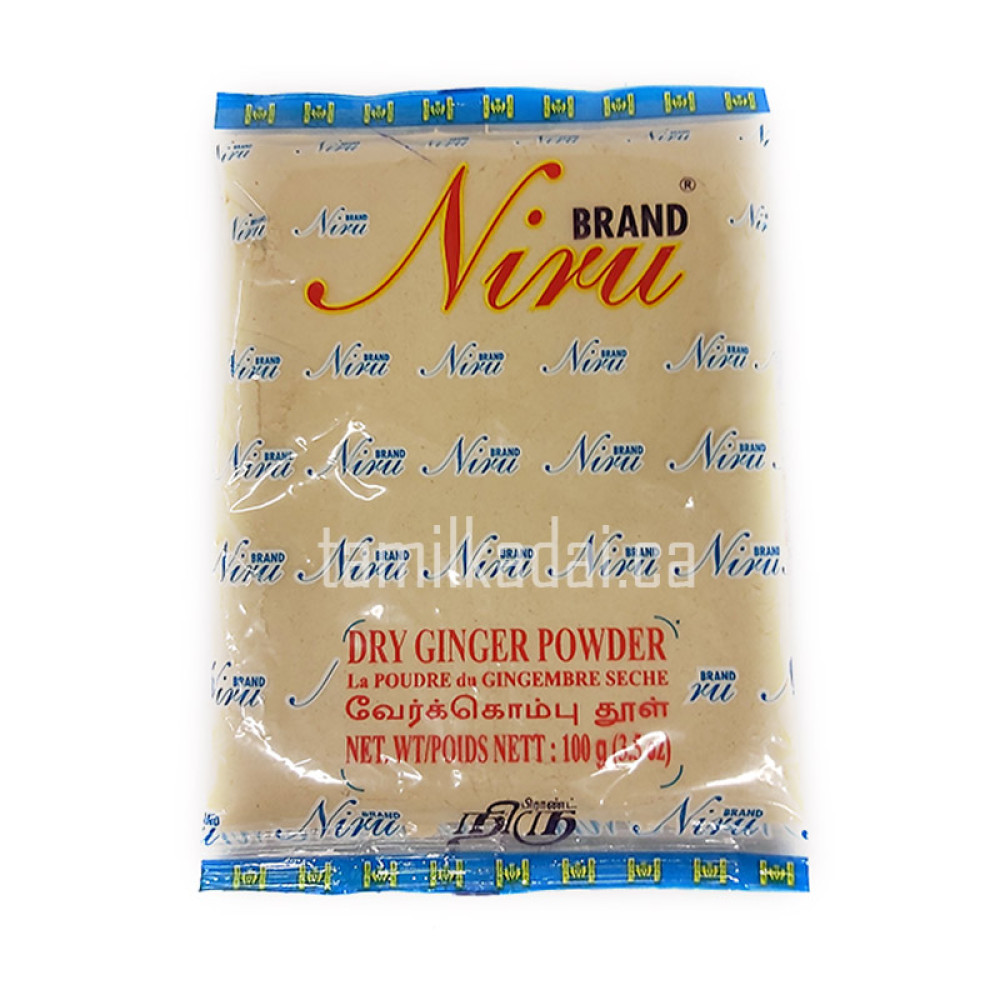 Dry Ginger Powder (100 G) - Niru Brand - வேர் கொம்பு தூள்