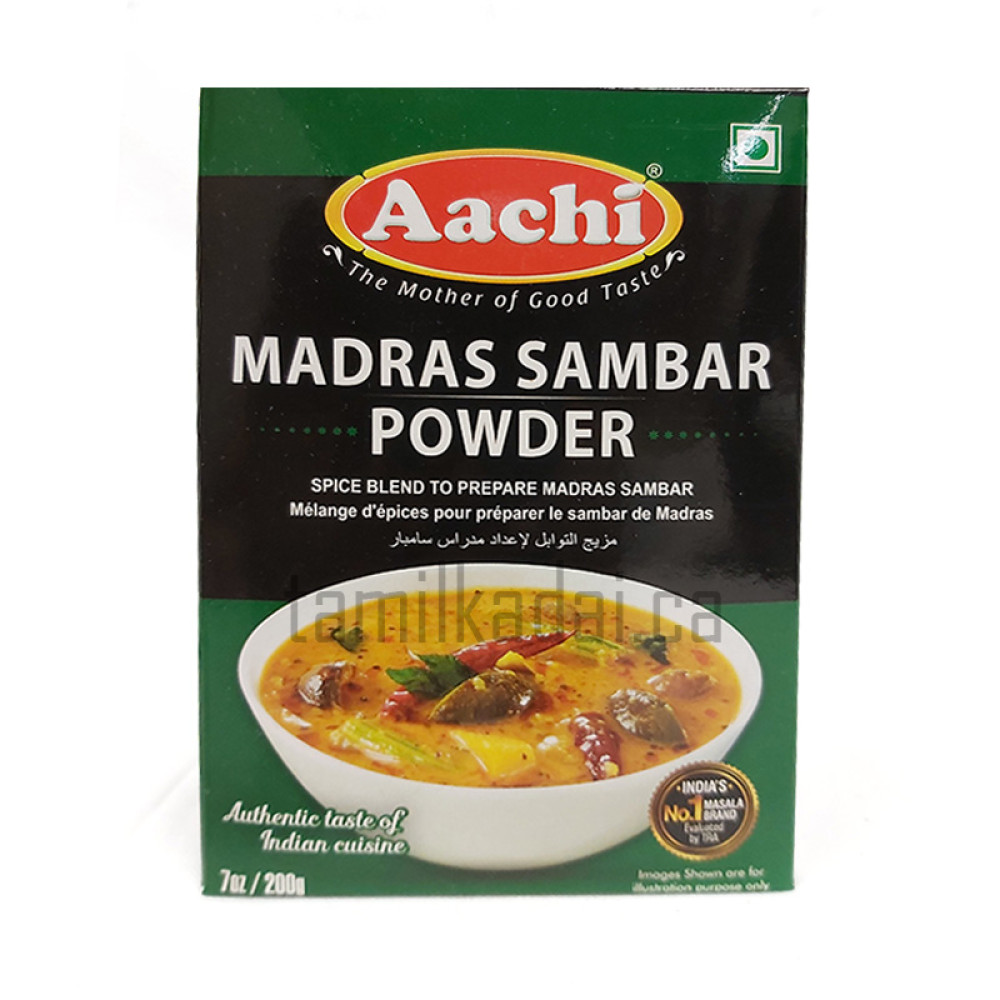 Sambar Powder-Madras (160g) - Aachi - மெட்ராஸ் சாம்பார் பொடி