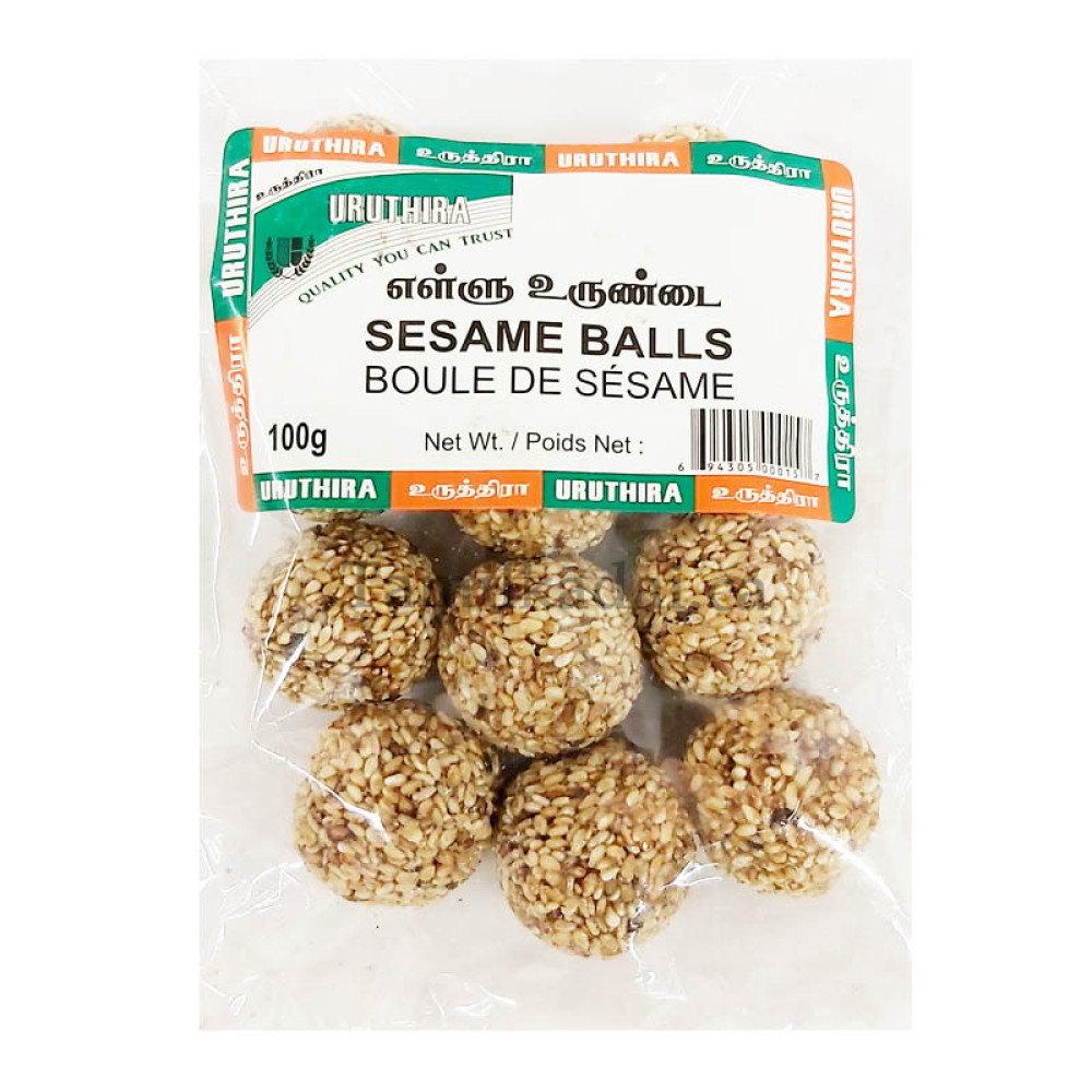 Sesame Balls (100 g) - Uruthira - எள்ளு உருண்டை