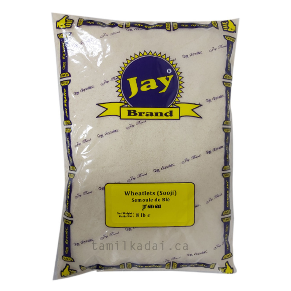 Unroasted Sooji-rawa (8 lb) - Jay Brand - வறுக்காத றவை