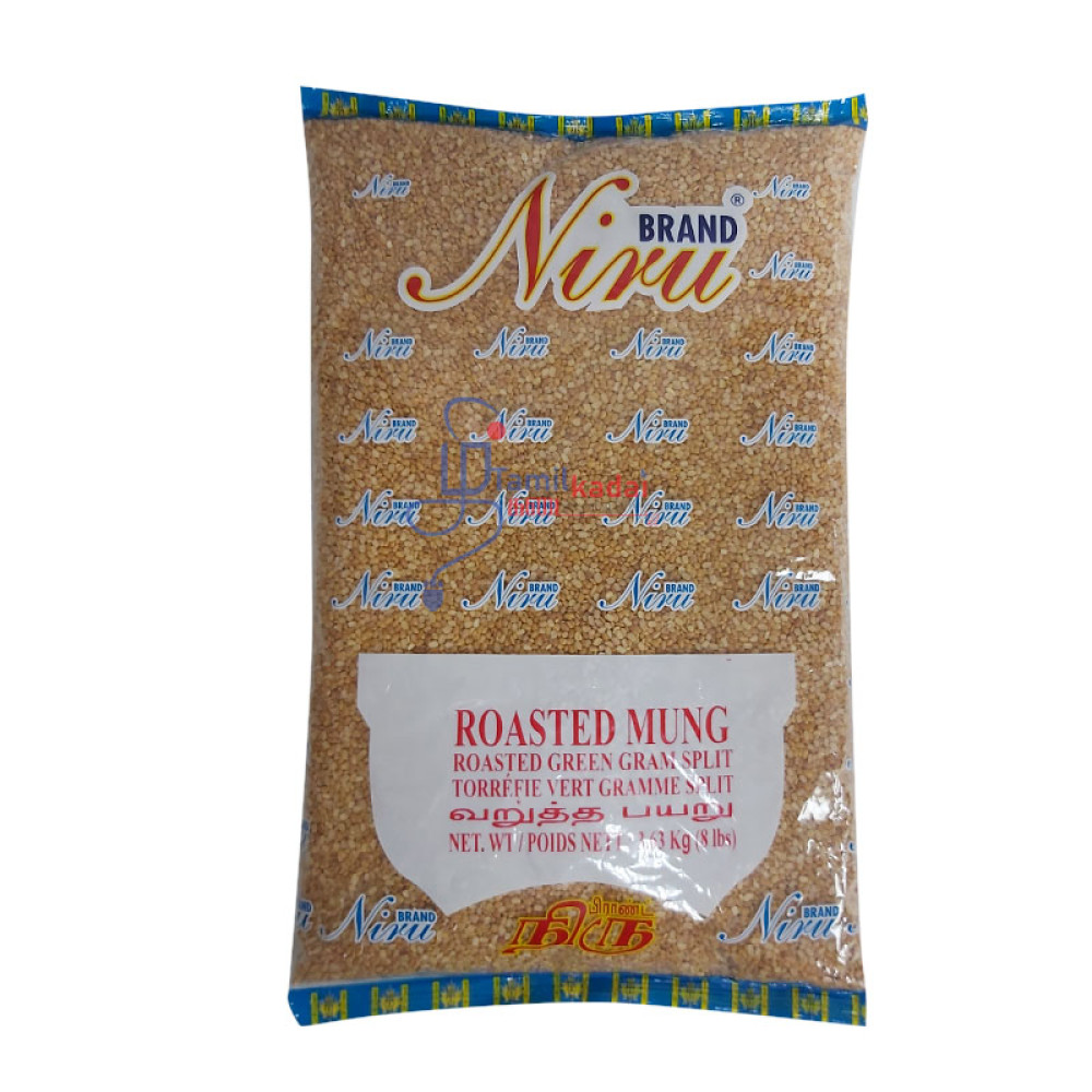 Roasted Mung (8 Lb) - Niru - வறுத்த பயறு