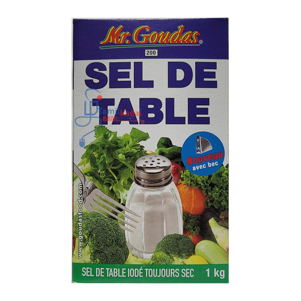 Table Salt (1 kg) - Mr.Guodas - உப்பு