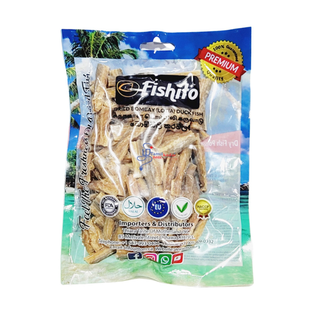 Dried Bombay Fish -150g- Fishito-பொம்பிலி கருவாடு