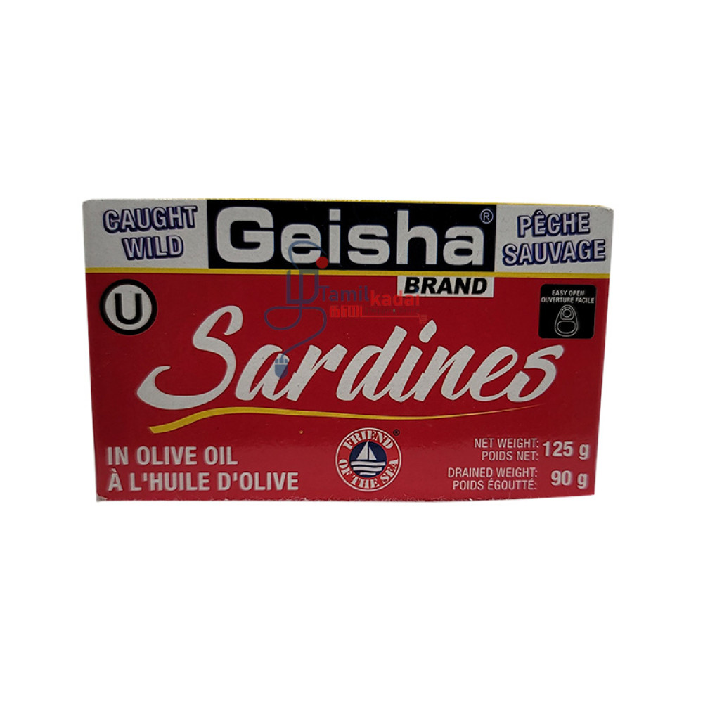 Sardines In Olive Oil (90 g) - Geisha - சூடை மீன் 