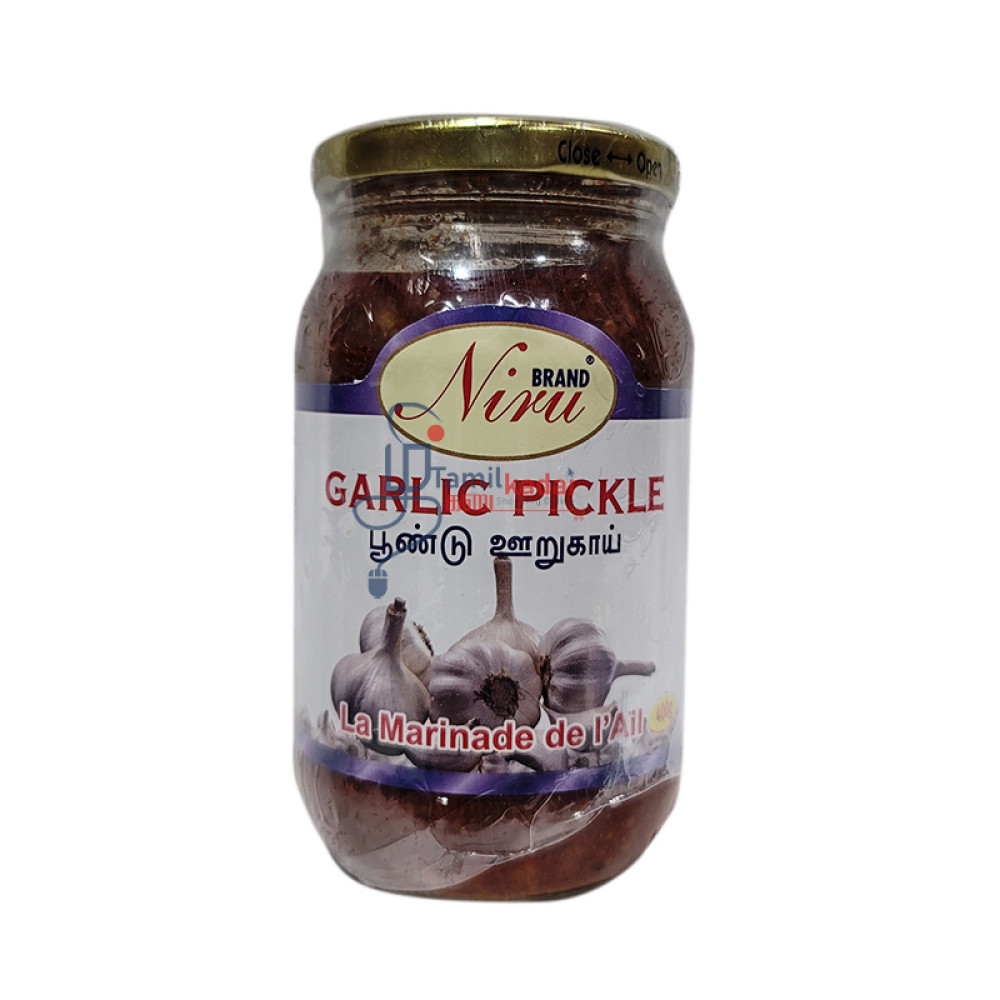 Garlic Pickle (400 g) - Niru - உள்ளி ஊறுகாய்