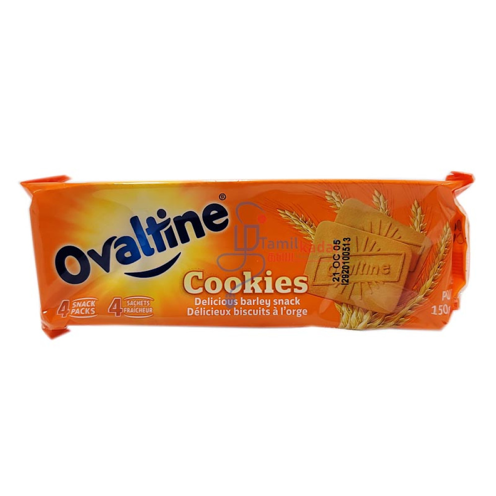 Ovaltine Cookies (150 g) - ஓவல் டின் பிஸ்கெட்