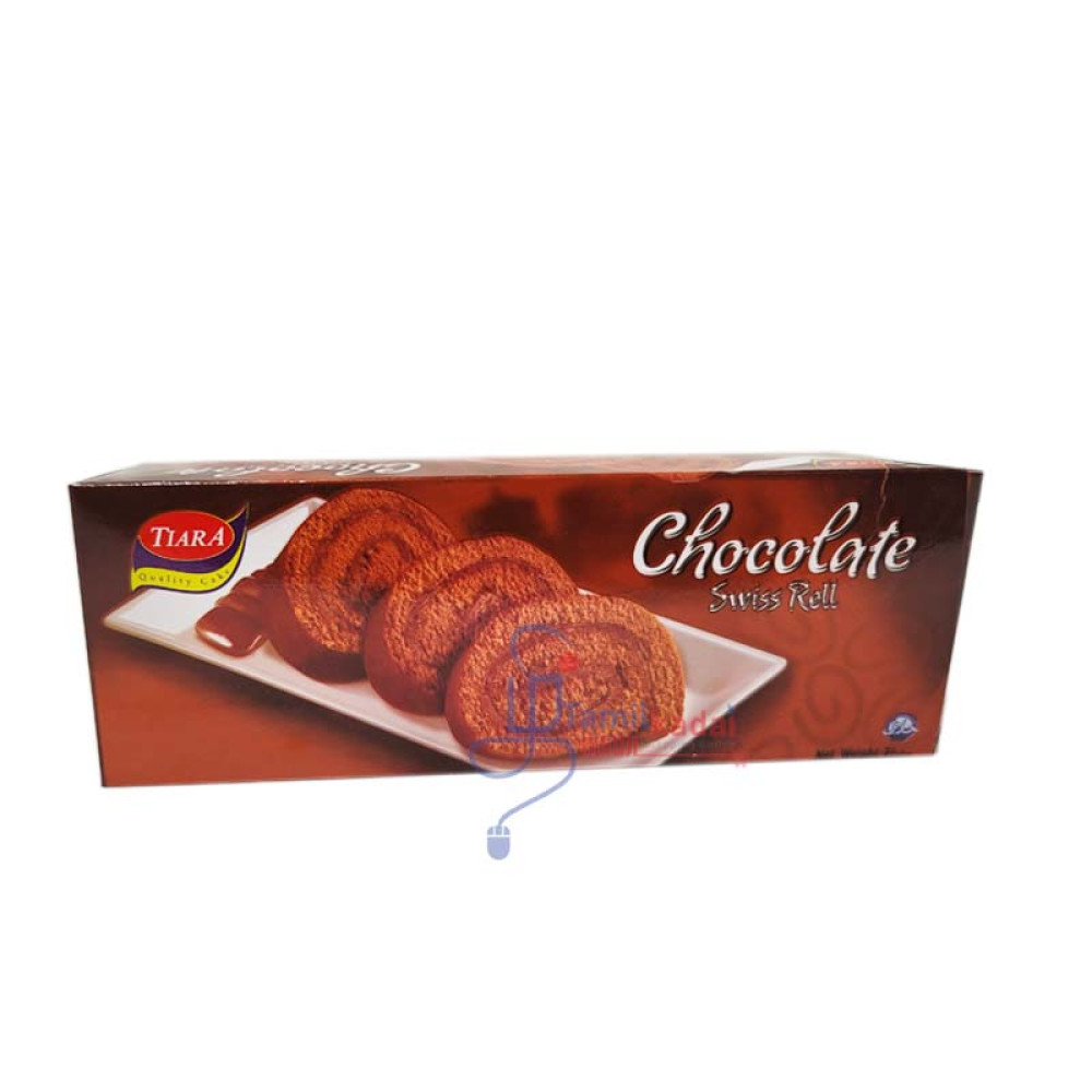 Chocolate Swiss Roll (200 g) - Tiara