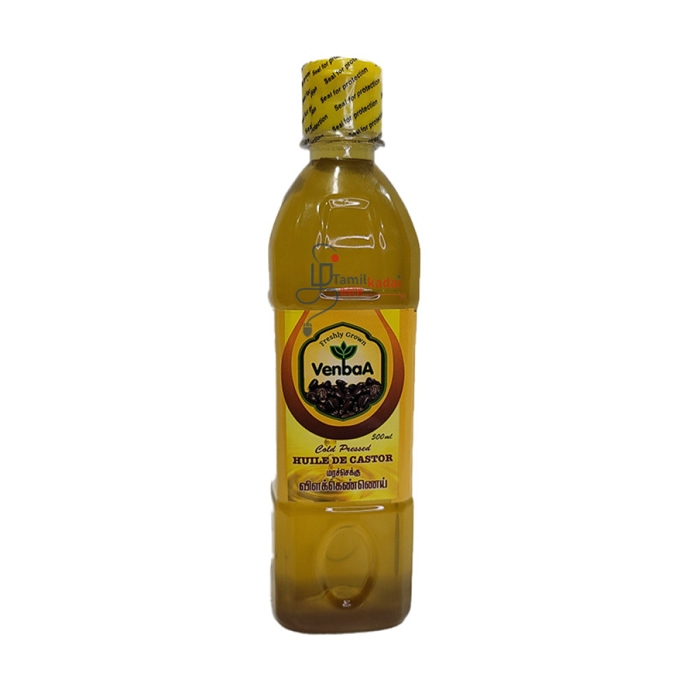 Castor oil-500ml-Venbaa - விளக்கெண்ணெய் 