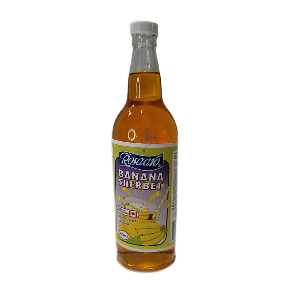 Banana Sherbet-750ml-Rosaaro-வாழைபழ சர்பேத்  