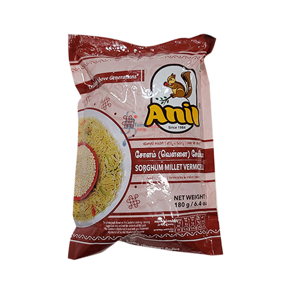 Sorghum Millet Vermicelli - 180g - Anil - சோளம் (வெள்ளை) சேமியா