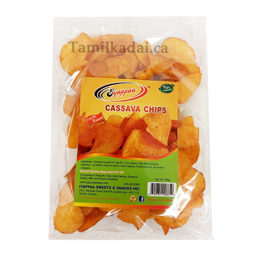 Cassava Chips (150 g) - Iyappa - மரவள்ளி பொரியல்