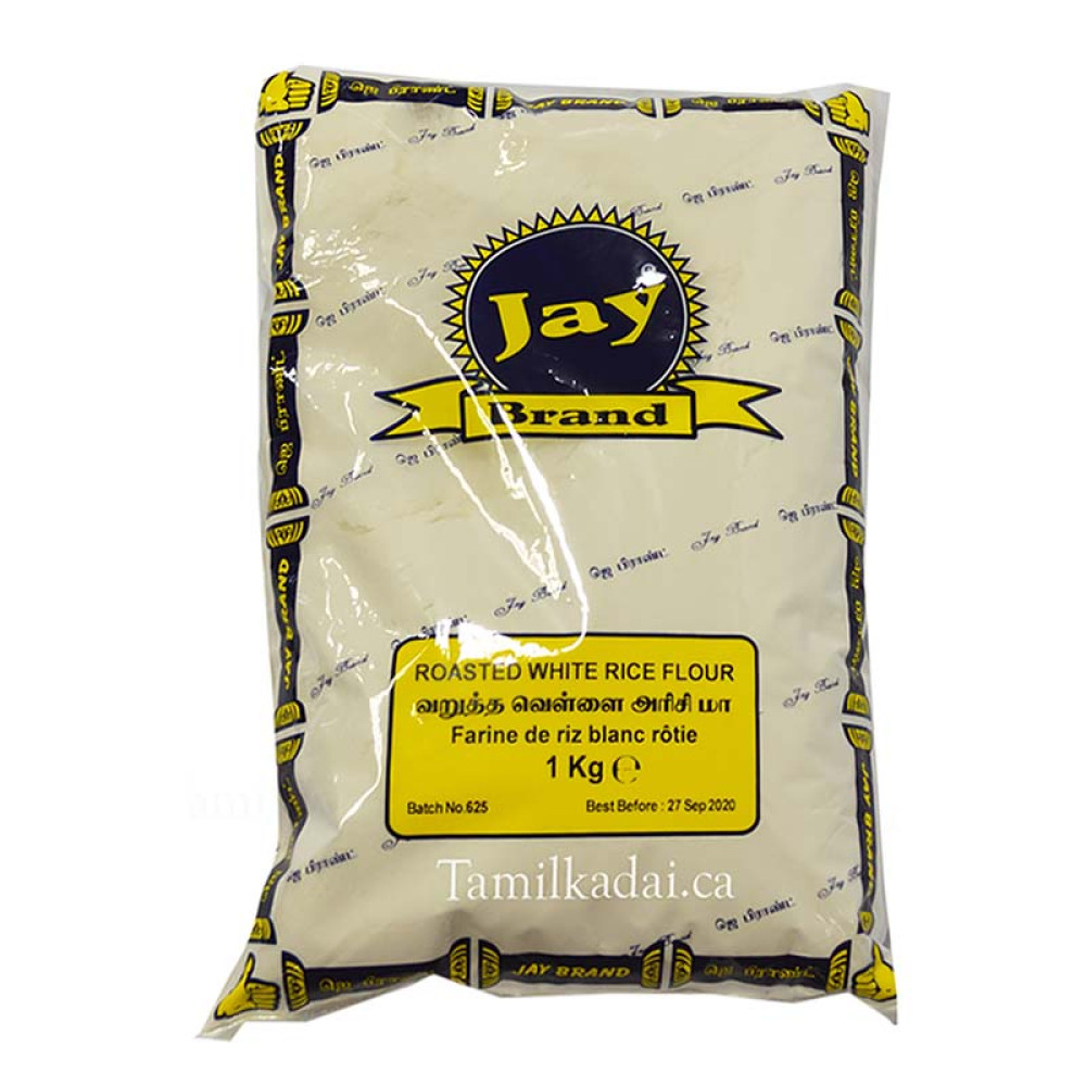 Roasted White Rice Flour (2 kg) - Jay - வறுத்த வெள்ளை அரிசி மா 