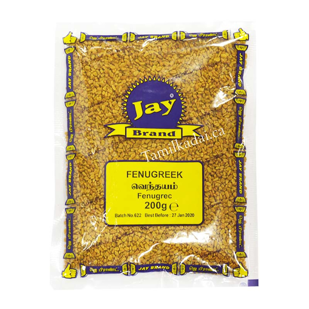 Fenugreek - (200 g) - Jay - வெந்தயம்