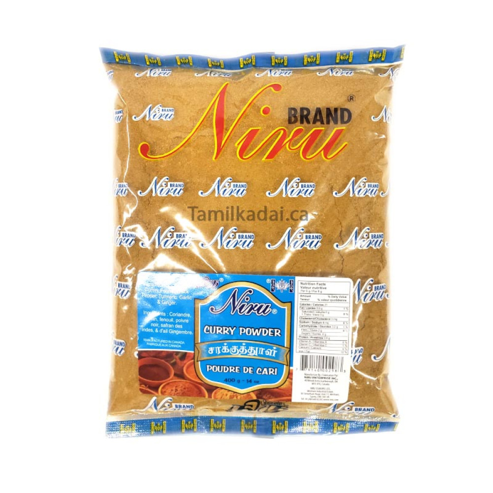 Curry Powder (sarakku thool) (400 g) - NIRU- Bag- சரக்குத்தூள் 